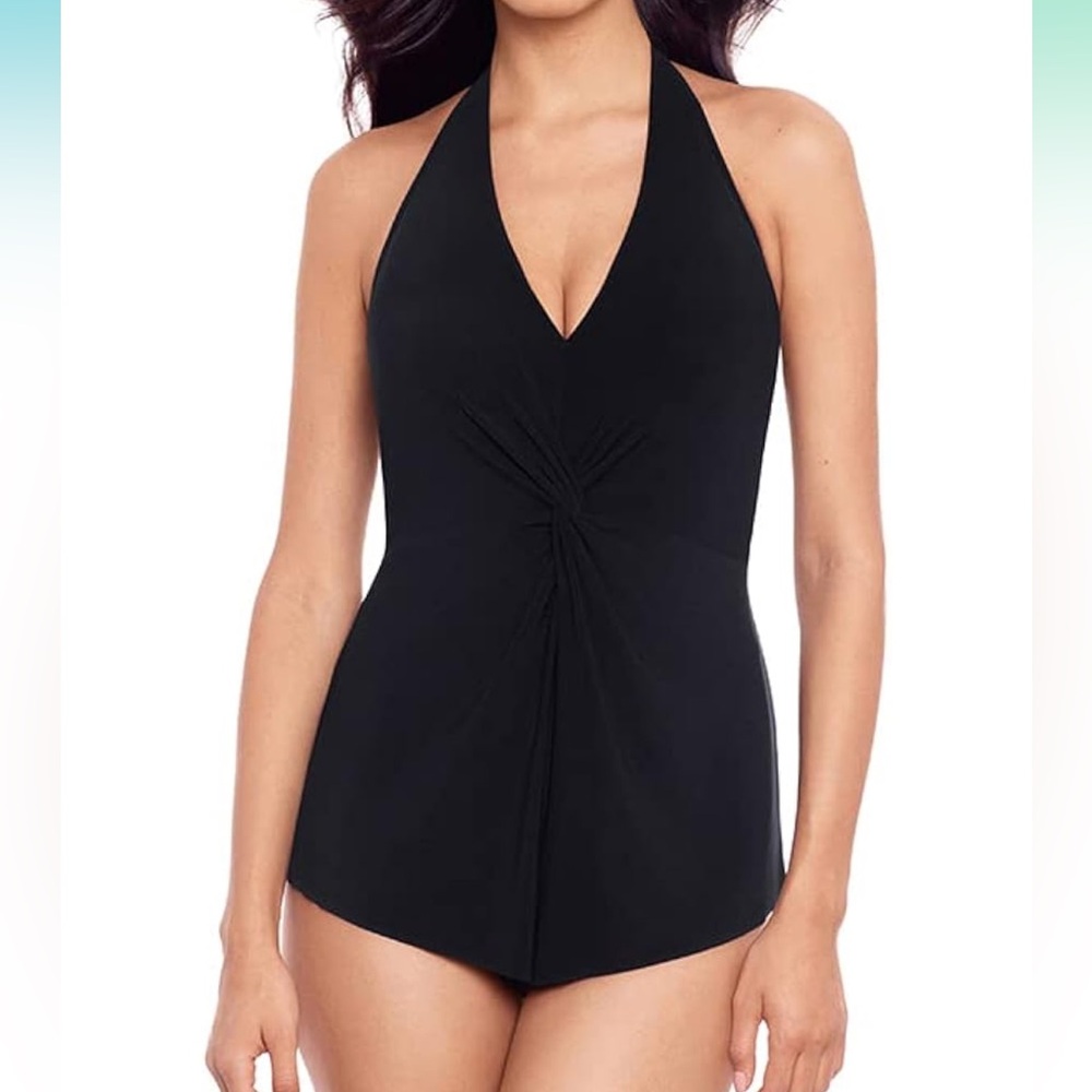 MagicSuit Theresa Romper Halter Tie Soft Cup One Piece Swimsuit